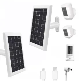 Brxfmy 783855839925 Solar Panel Charger For Ring Camera Battery Compatible With Spotlight Ca