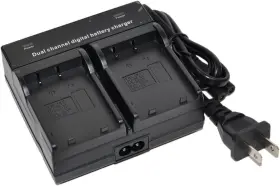 Bln-1-sb2cd1 Btbai 2x Battery Charger Ac Wall Dual For Bln1 Bln-1 Bcn1 Bcn-1 Digital Camera