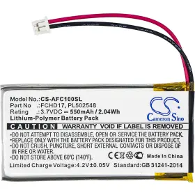 Cs-afc100sl Cameron Sino Battery For Acme Carc Flycamone 720p Hd Fchd17 Pl502548 Camera 550ma #3