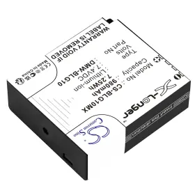 Cs-blg10mx Cameron Sino Battery For Panasonic Lumix Dmc-gf3 Dmc-zs100 Dmw-blg10 Bp-dc15 980mah #2