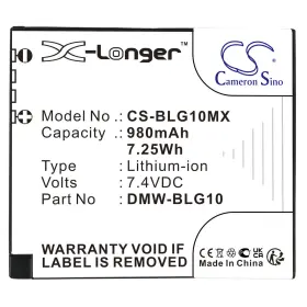 Cs-blg10mx Cameron Sino Battery For Panasonic Lumix Dmc-gf3 Dmc-zs100 Dmw-blg10 Bp-dc15 980mah #3