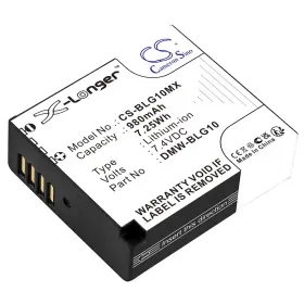 Cs-blg10mx Cameron Sino Battery For Panasonic Lumix Dmc-gf3 Dmc-zs100 Dmw-blg10 Bp-dc15 980mah