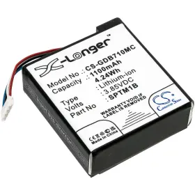 Cs-gdb710mc Cameron Sino Battery For Gopro Hero 7 Silver White Sptm1b Auus Mh45584 Camera
