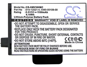 361-00106-00 Cameron Sino Cs-gmv360mc Battery For Garmin Virb 360 010-12521-40 360-00106-00 1100mah #3