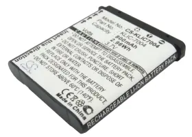 Cs-klic7004 Cameron Sino Battery For Kodak Easyshare M1033 M1093 Is V1073 V1233 V1253 V1273 Zx3 Klic-7004