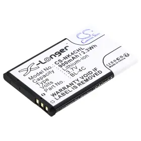 Cs-nk4chl Cameron Sino Battery For Nokia 3500 5100 6700 7200 Rollei Compactline 83 Bl-4c Bba-07 900mah