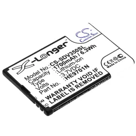 Cs-sdv350sl Cameron Sino Battery For Sonocaddie G-4l He9701n V350 V500 Zoomax Snow Magnifier R001710000