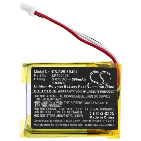 Cs-swh104sl Cameron Sino Battery For Sony Wf-1000xm4 Charging Case Lp702428 3.85v 500mah #3