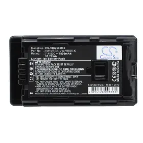 Cs-vbg360mx Cameron Sino Battery For Panasonic Ag-hmc40 Vw-vbg6 Vw-vbg6gk Vw-vbg6-k Vw-vbg6ppk 7800mah