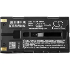 Cs-vz22xl Cameron Sino Battery For Panasonic Toughbook Cf-p1 01 Toa Electronics Ts-800 Ts-900 Bp-900 #3