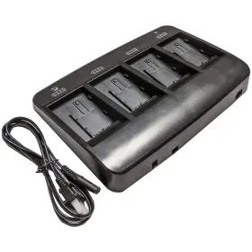 Df-lpx341ba Cameron Sino Multi 4-bay Battery Charger For Geb222 Geb241 Geb242 Geb331 Geb341 Adirpro #2