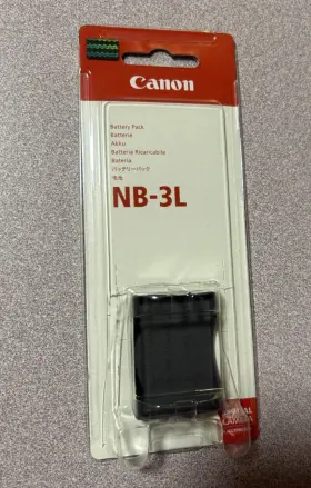 Nb-3l Canon 013803025194 Genuine Original Factory Digital Camera Battery Pack - New Sealed