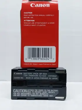 Bp-924 Canon 013803604047 Genuine Oem 7.2v 2400mah Li-ion Battery Pack For Camcorder #2