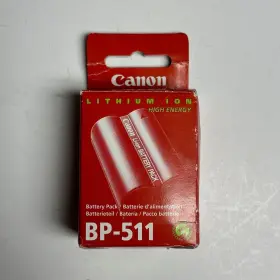 Bp-511 Canon 013803606096 Genuine Li-ion Battery Pack New In Box Nos