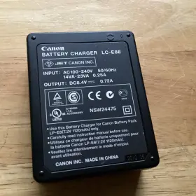 Lc-e8e Canon 201205 Charger Plus Rechargeable Lithium-ion Battery Pack Lp-e8 #2