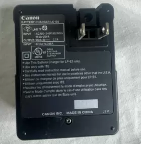 3039b001 Canon Lp-e5 Li-ion Battery Plus Lc-e5 Charger #2