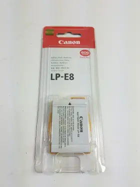 4515b002 Canon Lp-e8 Li-ion Camera Oem Battery Usa Original Brand New
