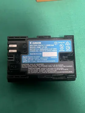 5108b002 Canon Battery Lp -e6 For 6d 5d Ii Iii Iv 70d 80d 90d #2