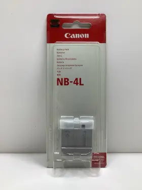 Nb-4l Canon 960999242439 Oem Original Genuine Digital Camera Battery New Old Stock Sealed