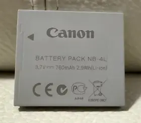 B056r036-9005 Canon Original Nb-4l Battery For Powershot Sd450 Sd600 Sd630 Sd750 Sd780 Is