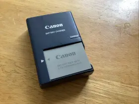 Canon B85b Battery Charger Cb-2lx And Pack Nb-5l - Oem Genuine Tested