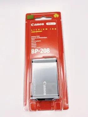Mvx460 Canon Bp-208 Battery Lithium Ion Dc201 Dc230 Dc95 Ivis Dc22 Dc200 Fvm300