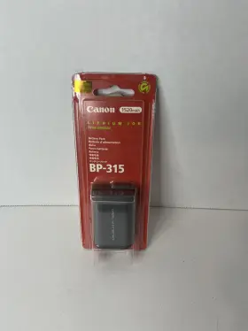Bp-315 Canon Battery Video Camera Camcorder Genuine Original Li-ion Pack