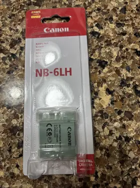C22-7532 Canon Sealed Battery Nb-6lh New In Package Digital Camera Ships Fast