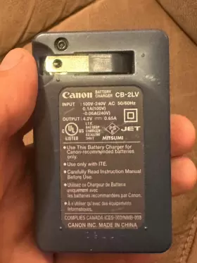 Sd1000 Canon Cb-2lv #c Original Oem Charger For Powershot Sd1400 Sd1100 Sd750 #3