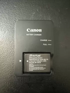 Nb-13l Canon Nb13l Lithium-ion Battery Pack 3.6v 1250mah With Charger