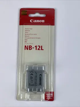 Vcbatt1122023657 Canon Sealed Battery Nb-12l 3.6v New In Package