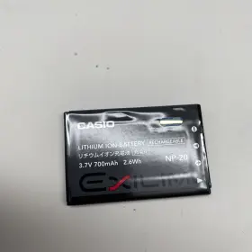Np-20 Casio Genuine Lithium Rechargeable Battery #2