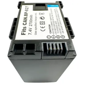 As-bacanonbp827-5 Centenex Electronics High-capacity Battery For Canon Bp-827 Bp-819 Vixia Hfm31 Hg21 Hfm32 Microfiber