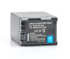As-bacanonbp828-2 Centenex Electronics 2 Battery 1 Charger For Canon Bp-828 Bp828 Vixia Hf G30 Xa20 Xa25 Xf400 #2