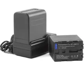 As-basonynpqm91d Centenex Electronics 2 Battery Charger For Sony Np-qm91d Dcr-hc15e Dcr-trv22e Trv265e Trv33 Hvr-a1