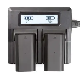 Eidli1-dual-2 Centenex Electronics As-chtrimble 2 Batteries Lcd Dual Rapid Battery Charger For Trimble Tsc1 Data Collector R8 #2