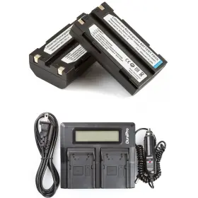 Eidli1-dual-2 Centenex Electronics As-chtrimble 2 Batteries Lcd Dual Rapid Battery Charger For Trimble Tsc1 Data Collector R8