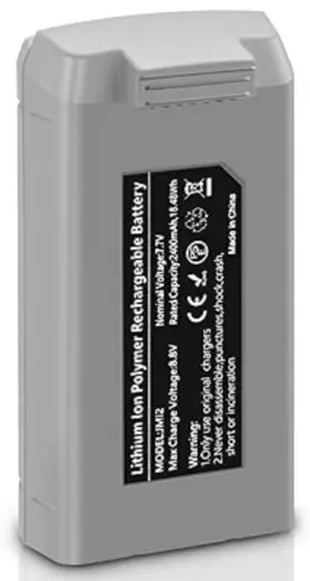 18.48wh Coolshow Jmi2 Dji Intelligent Flight Mini 2 Se 7.7v 2400mah Battery