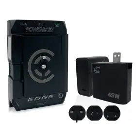 Core Swx 192223245402 Powerbase Edge Link 70wh V-mount Li-ion Battery With Usb-c Wall Charger