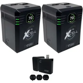 Coxcl150vk2 Core Swx Xcell Micro Smart Battery 148wh V-mount And Xpd-45 Charger Bundle