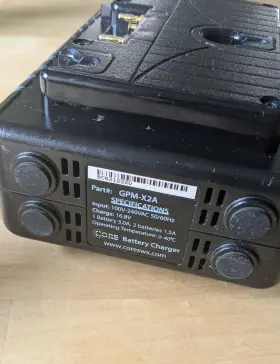 Gpm-x2a Core Swx Mini Dual Travel Battery Charger Gold Mount #2