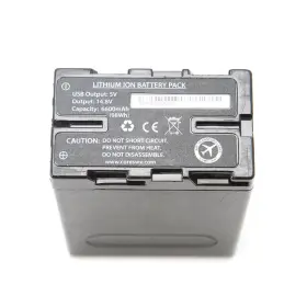 Nano-u98 Core Swx 6600mah Hdv Battery For Sony Pmw/pxw And Fs5 - Sku#1864417 #3