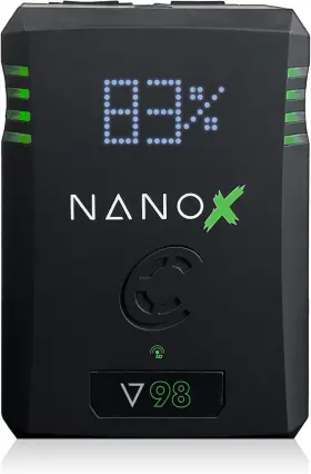 Nano-v98x Core Swx Nanox 98wh 14.8v 6600mah Lithium Ion Micro Smart Battery Pack - V-mount