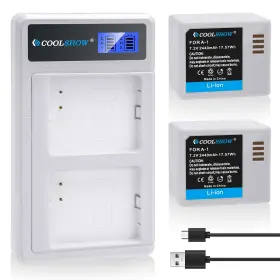 Cs Coolshow 727161252382 Rechargeable Battery Replacement 2 Pack For Arlo Pro Vma
