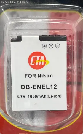 Db-enel12 Cta Rechargeable Battery For Nikon Digital Cameras Factory Sealed #2