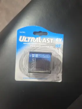 Ulcrp2 Dantona Ultralast 223 6.0v 1300mah Lithium Photo Battery