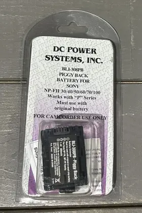 Bli-308pb Dc Power Systems 009322308085 Piggy Back Battery Extender - Sony Np-fh