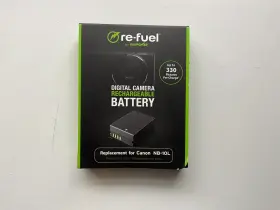 Nb-10l Digipower 758302070466 2x Canon Rechargeable Replacement Lithium Battery By Re-fuel