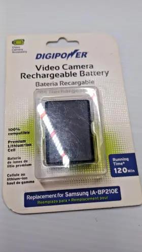 Ia-bp210e Digipower 758302642441 Digital Camera Battery Replacement For Samsung New