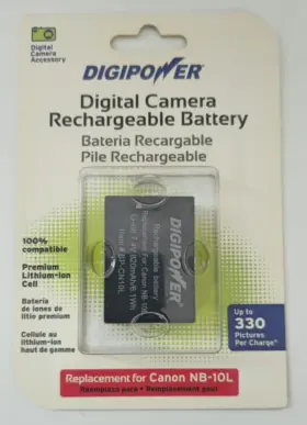 Bp-cn10l Digipower 758302645381 Digital Camera Battery